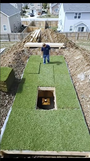 I Built a Secret Underground Bunker in My Backyard 🥸