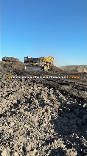 Huge Operation With Heavy Machines In Action. Spot The Wheel Dozer!