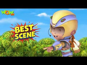 Vir The Robot Boy : Robo Vir V Suit Ki Booster Powers | Best Scenes Compilation | Wow Kidz