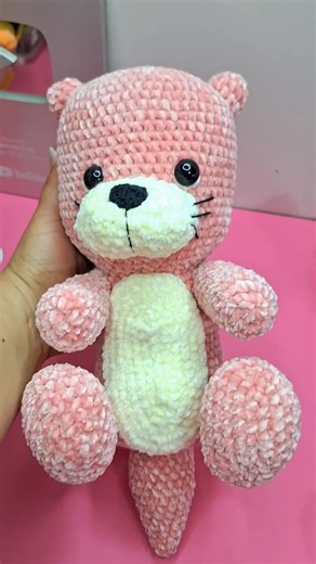 Nutria Blandita nuevo tutorial en mi canal Jennita de Amor #amigurumi #crochet #tejidos | Jennita de Amor Muñequitos