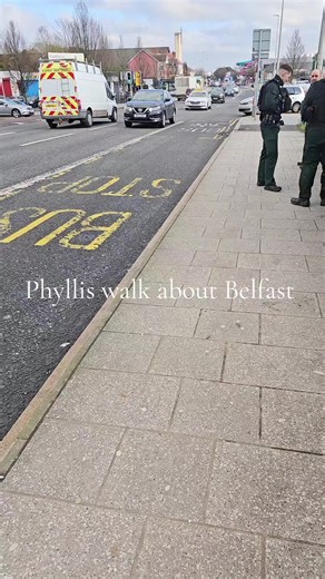 Phyllis Walks Through Belfast: Unexpected Police Encounter