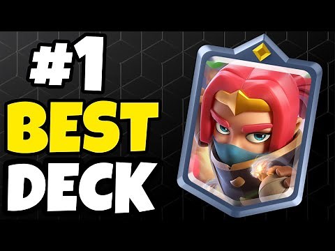 #1 Best BOSS BANDIT Deck Clash Royale