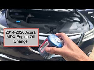First time doing oil change on 2014-2020 Acura MDX? Follow this tutorial guide instruction video