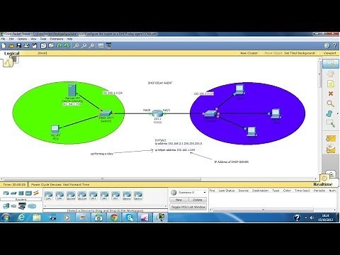 Configure router as a DHCP relay agent