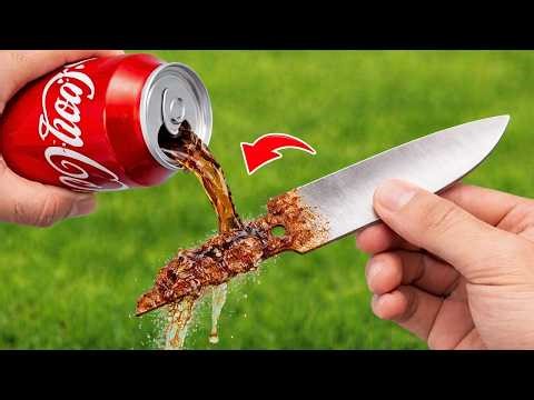 Don't throw away your old, broken knives! This repair trick will surprise you!