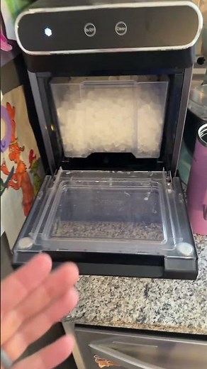 This countertop icemaker is perfect for that ice eater in your life