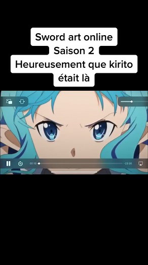 Kirito et Asuna : Combat Épique dans Sword Art Online Saison 2