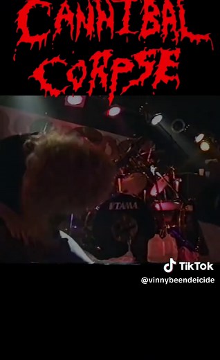 Cannibal Corpse Skull Full Of Maggots Live 1994