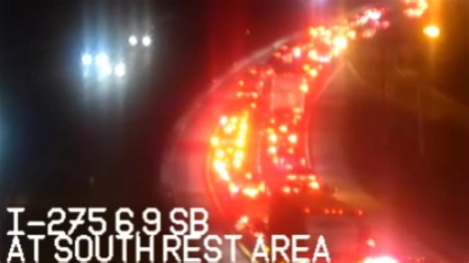 Traffic alert: Vehicle wreck causing delays near the Sunshine Skyway Bridge