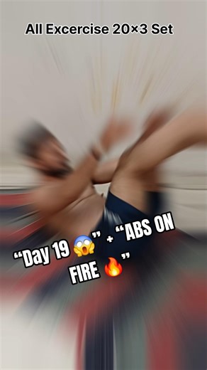 ✅️ Day -19 Six Pack Abs Challenge || Abs Workout Without Equipment 🏋‍♂️ || #sixpack #abs #absworkout