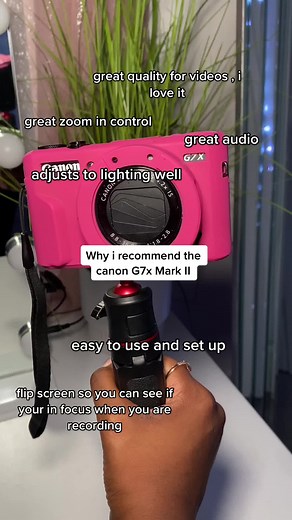 Why Choose the Canon G7x Mark II for Your Vlogging Needs