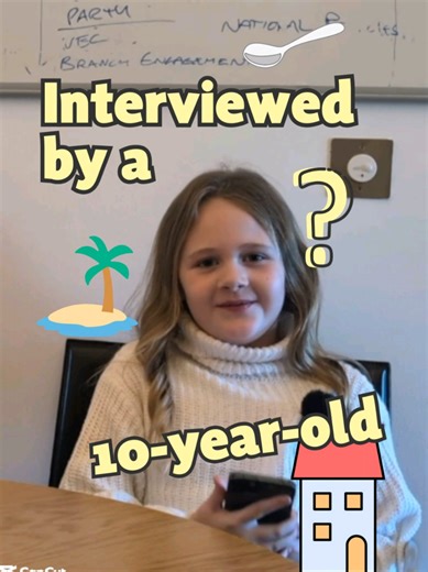 a daunting interview from the cracking Andi, who is my Office Manager's 10yo. all the important questions answered here #snp #scottishtiktok #politicstiktok