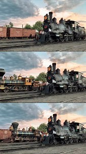 3 pre- 1900 Baldwin steam locomotives operating together! 🚂🚂🚂 🚂: D&RG 168 | Baldwin | 1883 🚂: Eureka & Palisades | Baldwin | 1875 🚂: Glenbrook | Baldwin | 1875 📸: August | 2021 🚂: #steamtrain #steamlocomotive #steamengine #locomotive #railroad #railway #trains #americana #vintage #historic #machine #travel #transportation #railfan #newmexico | TrainChasers