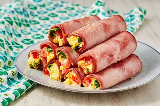 Ham Egg & Cheese Roll-Ups Put Burritos To Shame