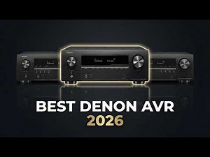 Best Denon AV Receivers 2026 - Top 5 Home Theater Picks for 8K & Gaming!
