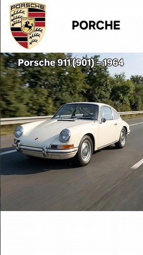Porsche 911 Evolution (1964–2024) #porsche911 #carevolution