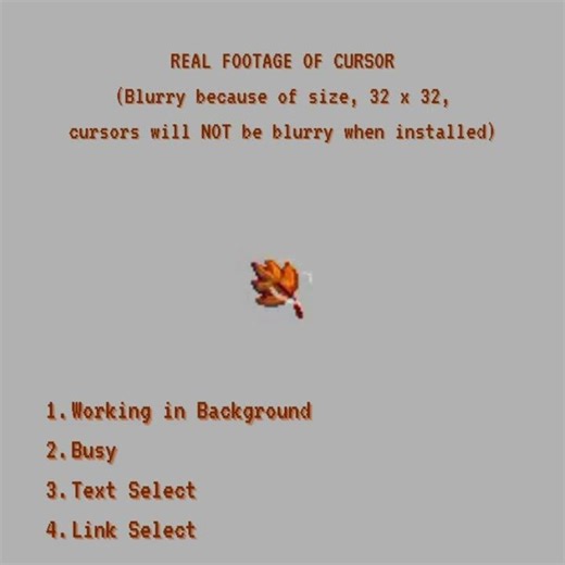 cursor pack all 17 states - autumncore - cursorcore