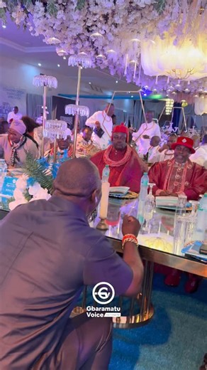13K views · 1.9K reactions | GbaramatuVoice Exclusive Moments from the Tantita Security Services Nigeria Limited Community Critical Stakeholders’ Appreciation Ceremony, held today at KFT Event Centre, Uvwie Local Government Area, Delta State. Spotted: Chief Soso Pondi paying homage to traditional rulers. #Tantita #GbaramatuVoiceTV #NigerDelta #DeltaState #GbaramatuVoice | GbaramatuVoice TV | Facebook