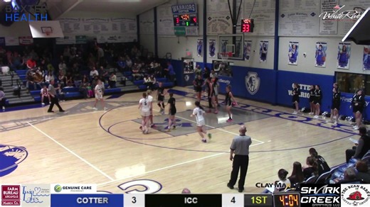 ICC at Cotter Sr High Basketball | Twin Lakes Sports Network