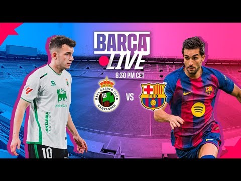 🔴 BARÇA LIVE | RACING SANTANDER vs FC BARCELONA | COPA DEL REY 25/26 ⚽