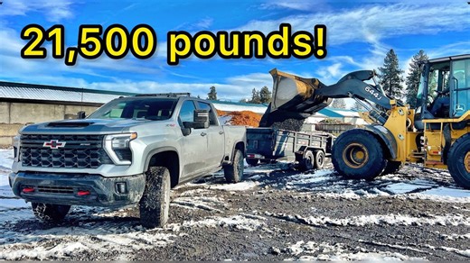 Heavy towing with the new Chevy. I have some complaints