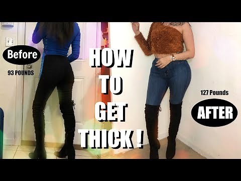 My Weight Gain Journey | How I Got Thick (Before & After)