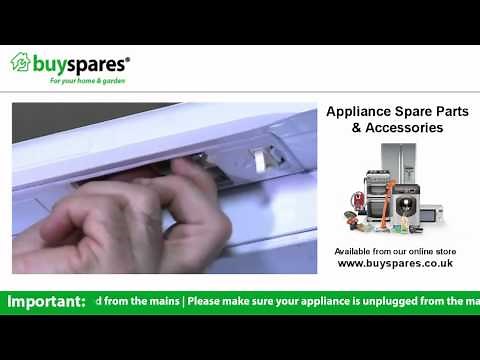 How To Replace The Lamp in a Fridge