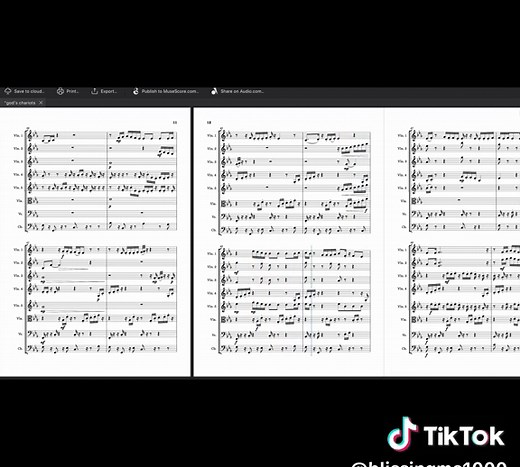 god’s chariots by @Oklou arranged for strings 🦢 #chokeenough #classicalmusic #oklou