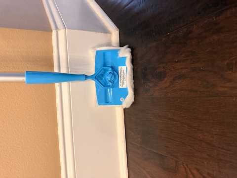 Are you straining your back while cleaning base boards?