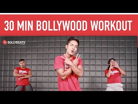 Best Bollywood dance fitness home workout | 30 Min Fat burning cardio for weight loss | BollyBeats