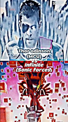 Thor(MCU) vs Infinite (Sonic forces)