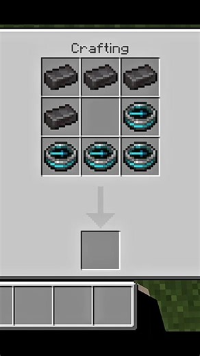 Minecraft me Craft a netherite compass #minecraft #mcpe #shorts