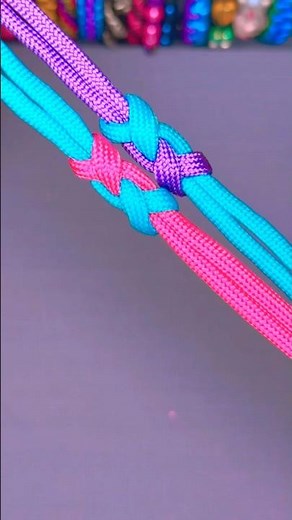 Easy Infinity Knot ♾️💕 #howtomakeit #easy #craft #knot #ideas #macrame #tutorial #viral
