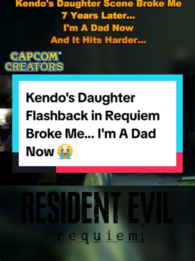 Kendo's Daughter Flashback in Requiem Broke Me... I'm A Dad Now 😭 #RE9 #rerequiem #re2 #residentevilremake #rebhfun