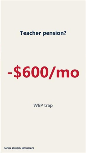 The Social Security trap for teachers and public employees