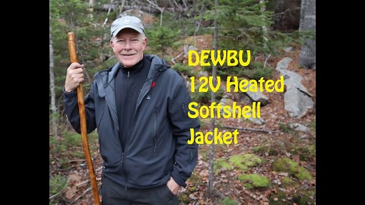 DEWBU 12V Heated Softshell Jacket