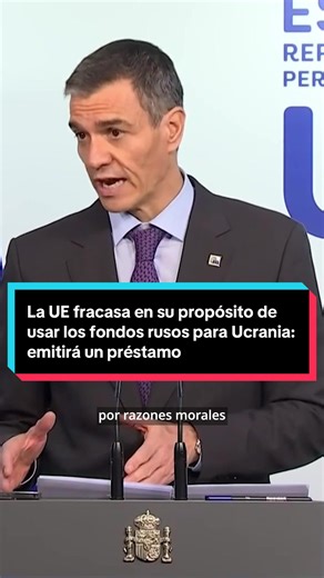 🔴#URGENTE | Estrepitoso fracaso del plan de la Unión Europea para financiar a Ucrania con los fondos rusos congelados a través de un “préstamo de reparaciones”, con el que Bruselas pretendía que fuera el Kremlin -y no los contribuyentes europeos- quien pagara los costes de la guerra. La mayor parte de este dinero -185.000 millones de un total de 210.000 millones- está depositado en Euroclear, la empresa financiera con sede en Bruselas. Por ello, los dirigentes comunitarios no se han atrevido a 