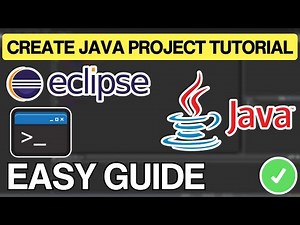 How to Create a Java Project in Eclipse (Java Tutorial) 2026