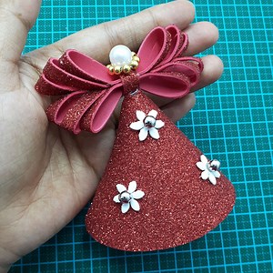 46K views · 4.2K reactions | Beautiful Christmas Angel Making Easy Tutorial At Home. Christmas Decoration Ideas With Angel. | Origami Art & Crafts | Facebook