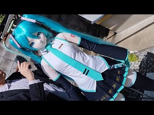 [Life-size] Hatsune Miku's self-made "Omnibus" [Zundamon Commentary] [Sewing] [Cosplay Costume]