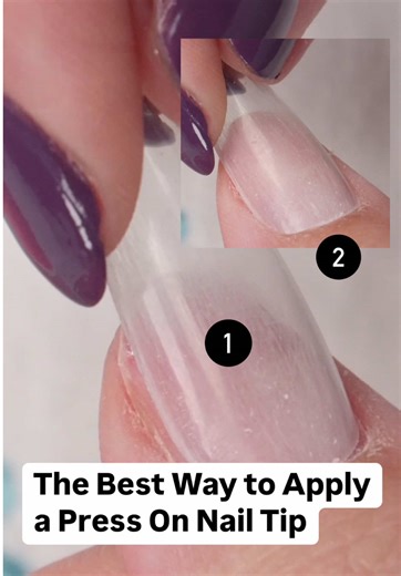 How to Properly Apply Press On Nail Tips