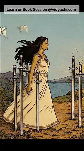Eight of Swords Tarot Card Explained #tarotreading #tarot #tarotreader