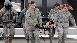 From horse-drawn ambulances to the C9A, the U.S. Air Force Medical Service - AFMS has used medical evacuation to move wounded service members out of harm's way for many years. | Military Health