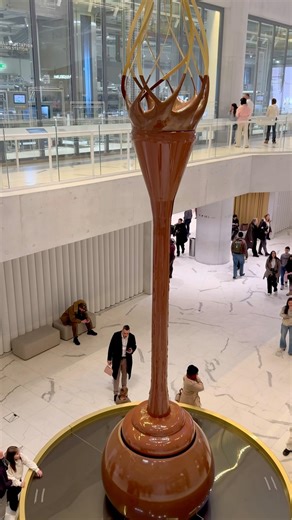 Holding Swiss Chocolate 🍫 → Then THIS Giant Fountain in Zurich 🤯🇨🇭