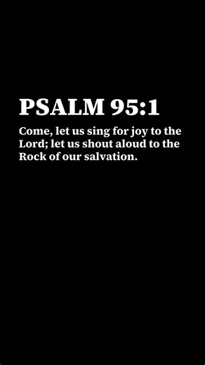 Psalm 95:1 T-shirt: https://meekever.com/collections/t-shirt/products/made-to-worship-psalm-95-1-unisex-t-shirt "“Oh come, let us sing to the Lord; let us make a joyful noise to the rock of our salvation!” - Psalm 95:1. No matter the trials we face, this verse reminds us to lift our voices in praise. Joy isn't dependent on circumstances—it's rooted in the unshakable foundation of God's love. Sing, even in the storm, because your praise is a declaration of trust. Let your heart overflow with grat