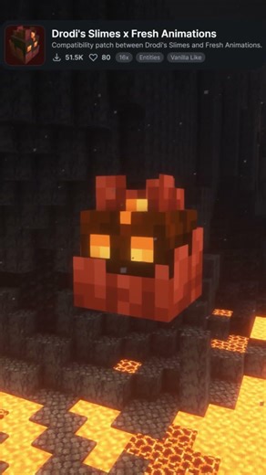 Minecraft: Fluffy Woo +Animated Items & Better Slimes #minecraft #resourcepack #texturepack #shorts