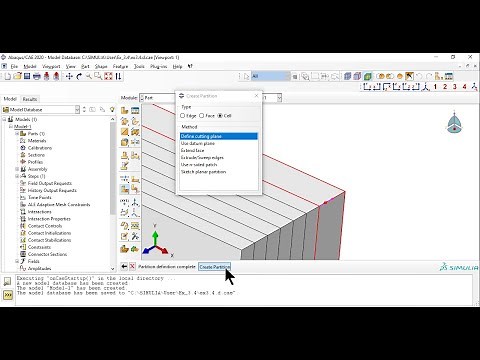 Example 3.4.d How to model a laminated composite using a Composite Layup in Abaqus