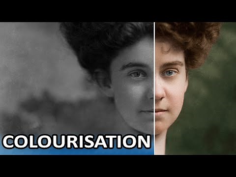 PHOTOSHOP TUTORIAL: Photo Colourisation, How to convert Black and White photography to Color