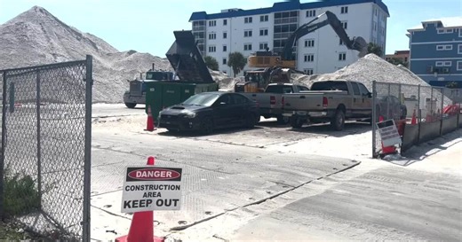 SAVED BY SAND: New Estero Island berm to protect against flooding & help turtles