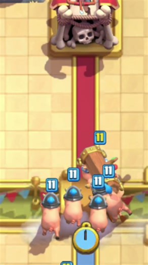 Eliminate someone from the game #clashroyale #shorts